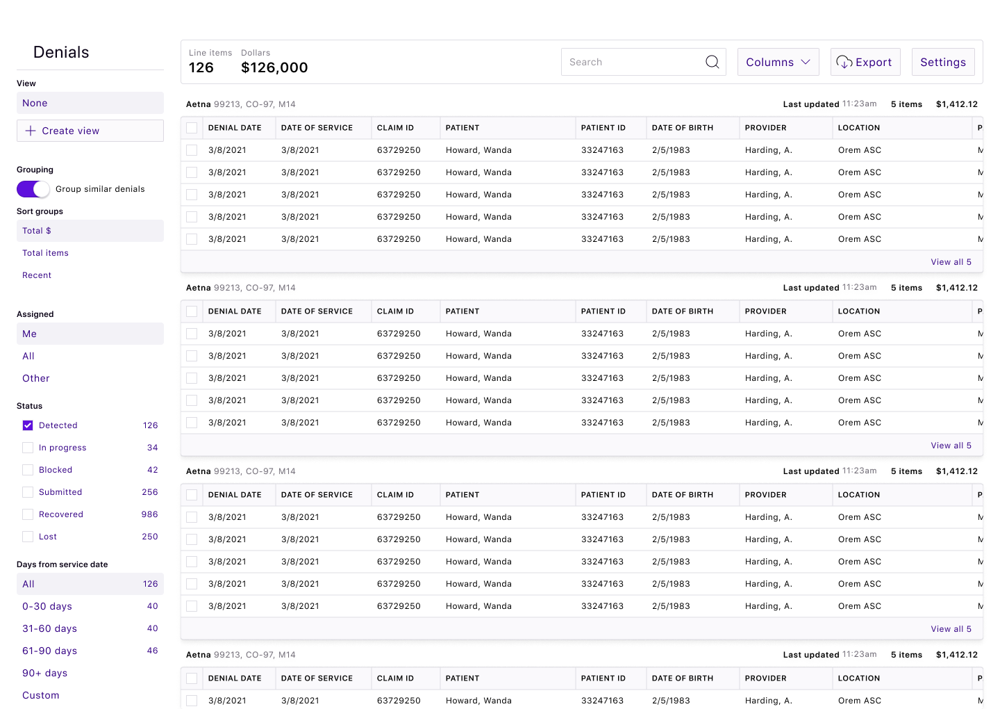 claims analytics image