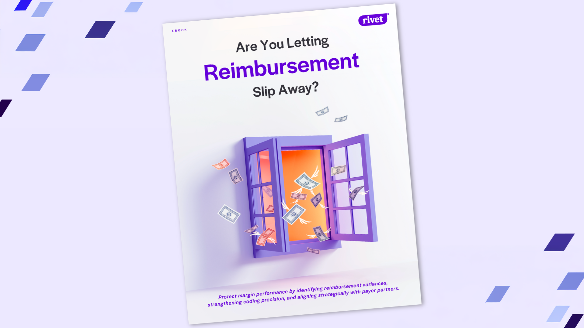 Are You Letting Reimbursement Slip Away_Payment Variance Ebook Cover_Purpbckgrnd